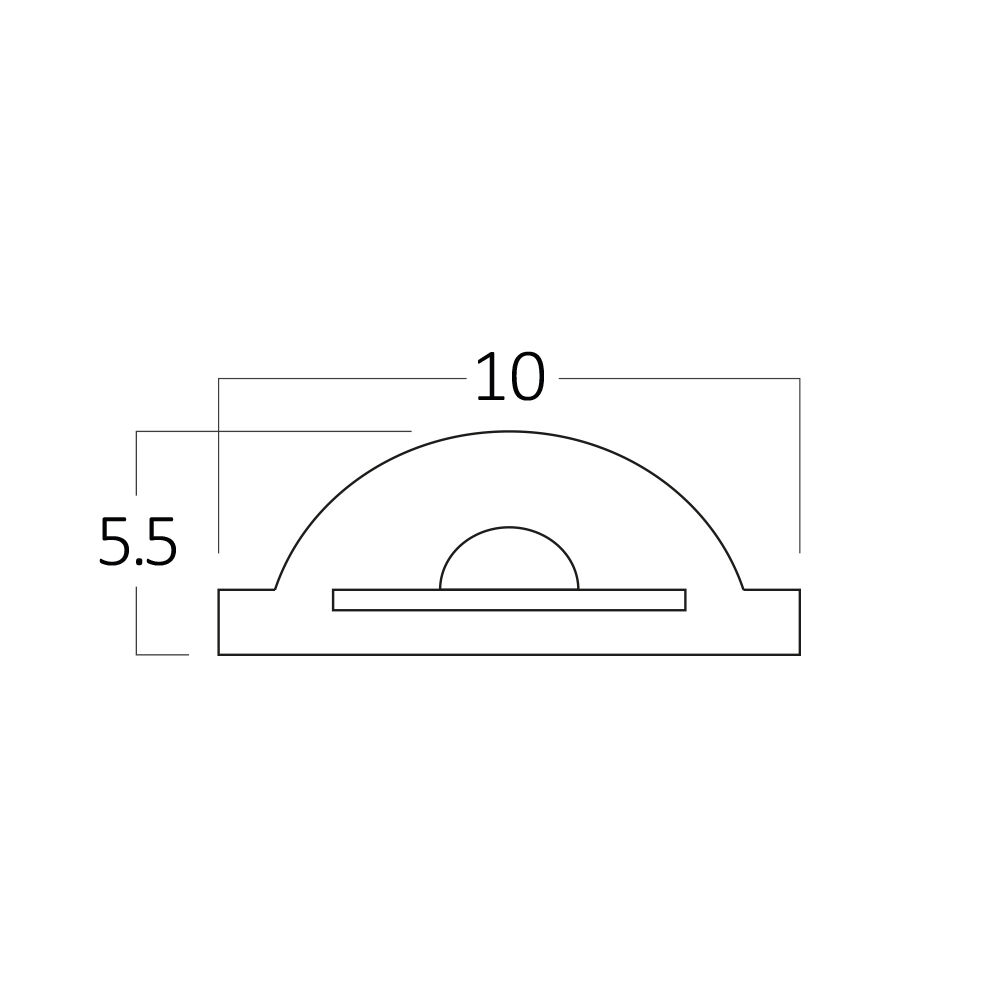 BRY-COBLINE-360L-COB-3000K-CLR-220V-IP65-LED STRIP - 9