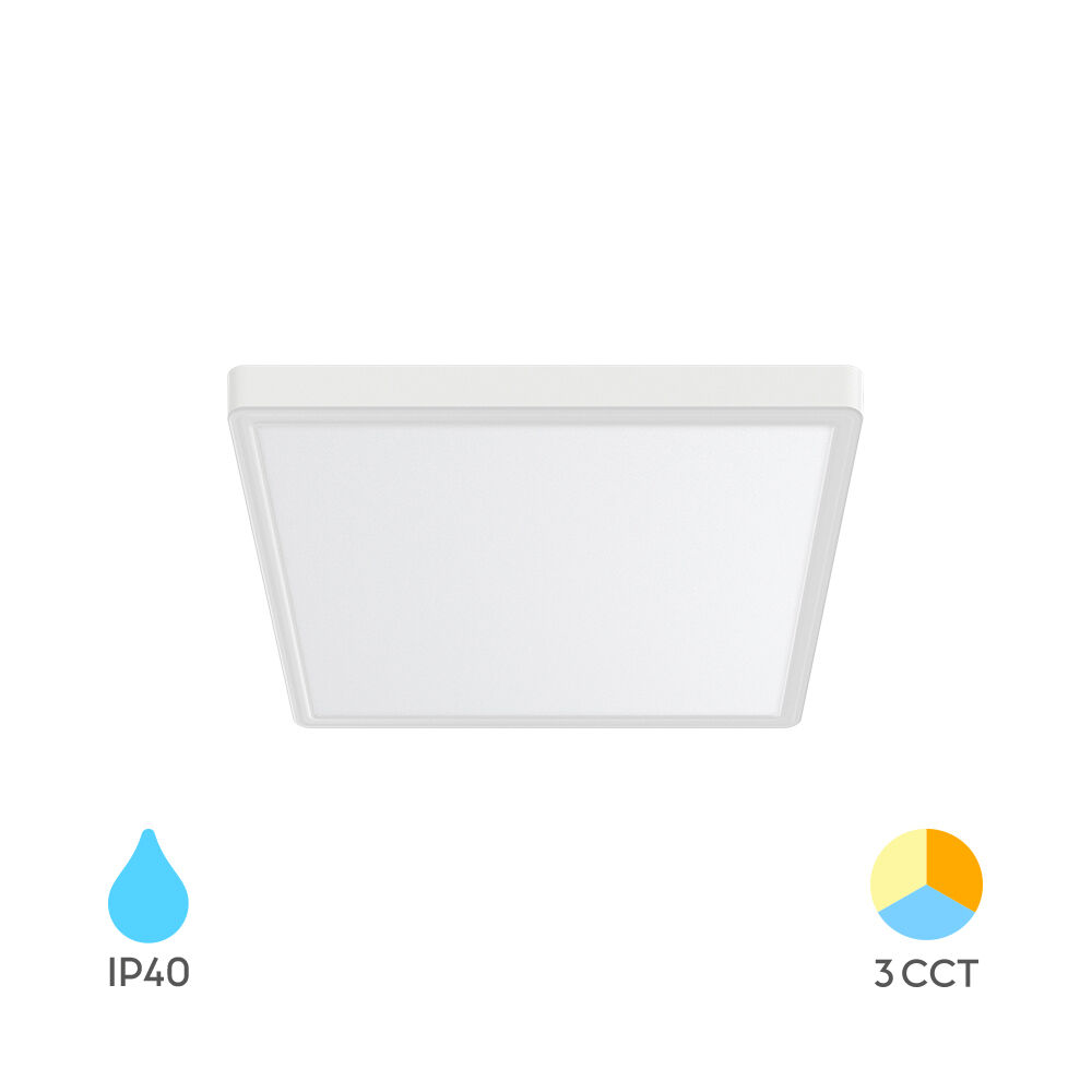 BRY-JADE-SLR-WHT-SQR-20W-3IN1-CEILING LIGHT - 1