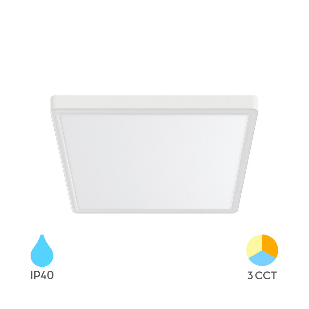 BRY-JADE-SLR-WHT-SQR-26W-3IN1-CEILING LIGHT - 1
