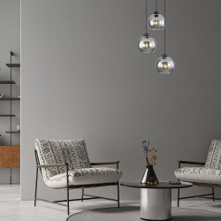 BRY-S005R-3H-3xE27-SMK-PENDANT LIGHT - (1)