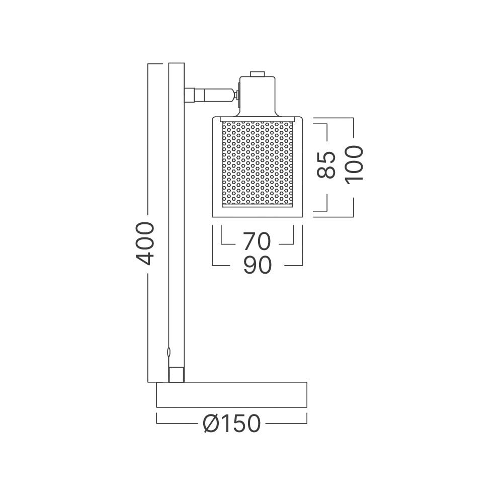 BRY-S008T-1H-1xE14-CPR-TABLE LAMP - 5