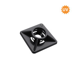 BRY-19x19mm-100pcs/bag-PA66-BLC-CABLE TIES MOUNT PAD - 