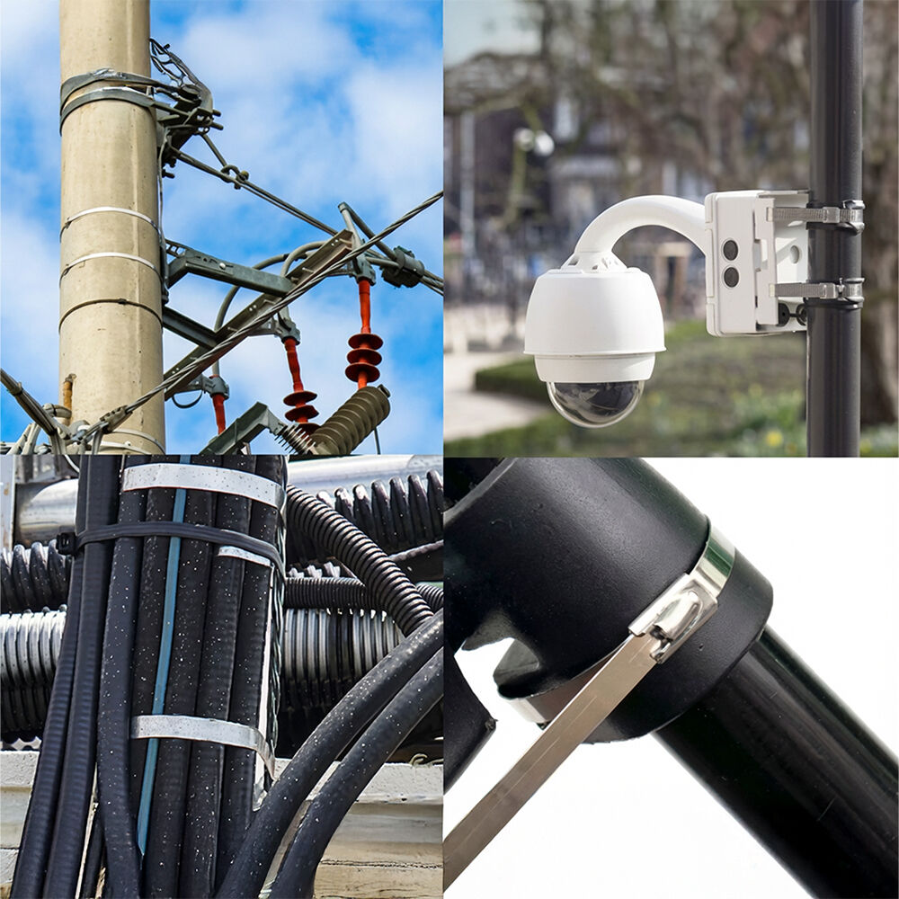 BRY-4,6x200mm-50pcs/bag-304 SS-SLV-CABLE TIES - 5