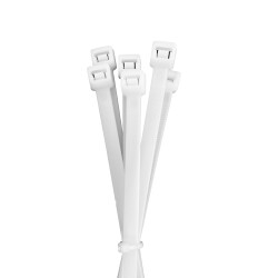 BRY-7,6x370mm-100pcs/bag-PA66-WHT-CABLE TIES - 1