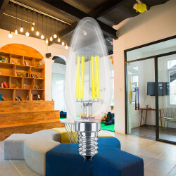 BRY-ADVANCE-4W-E14-C35-CLR-3000K-LED BULB - (1)