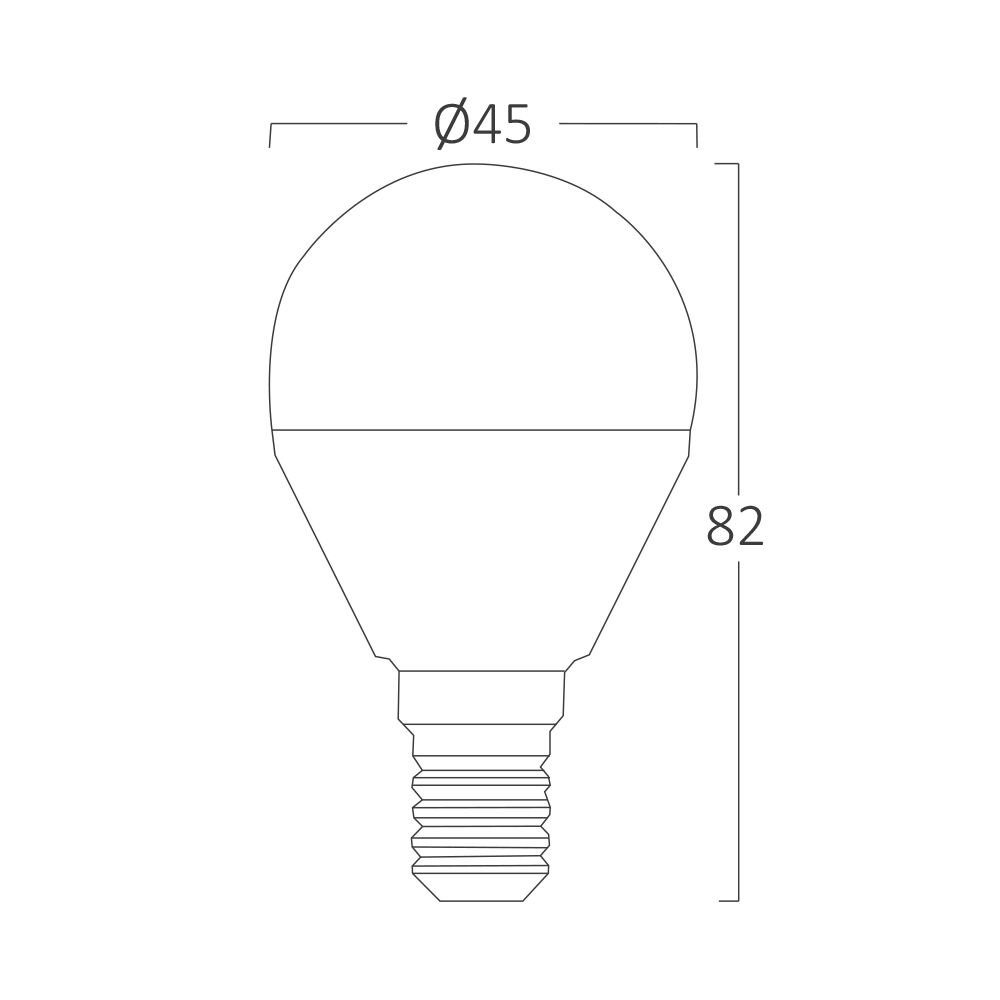 BRY-ADVANCE-6,5W-E14-P45-4000K-LED BULB - 4