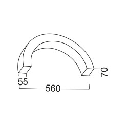 BRY-ALINE 55-1/2-30W-D560-3IN1-WHT-IP20-LINEAR LIGHT - 9