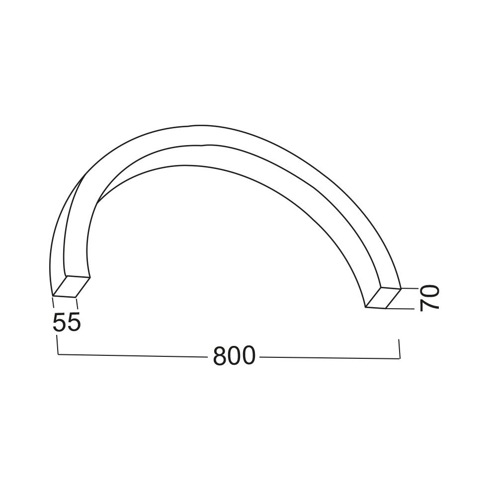 BRY-ALINE 55-1/2-42W-D800-3IN1-BLC-IP20-LINEAR LIGHT - 9