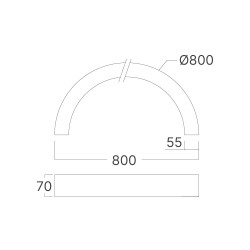 BRY-ALINE 55-1/2-42W-D800-3IN1-BLC-IP20-LINEAR LIGHT - 9