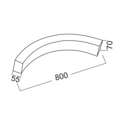 BRY-ALINE 55-1/4-24W-D800-3IN1-WHT-IP20-LINEAR LIGHT - 9