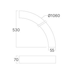 BRY-ALINE 55-1/4-30W-D1060-3IN1-WHT-IP20-LINEAR LIGHT - 9