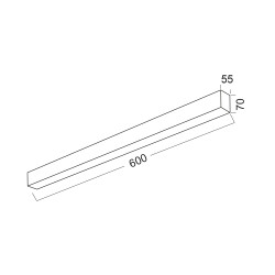 BRY-ALINE 55-18W-0.6MT-3IN1-BLC-IP20-LINEAR LIGHT - 9