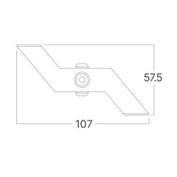 BRY-ALINE 55-BLC-LINEAR-SURFACE CLIPS - 6