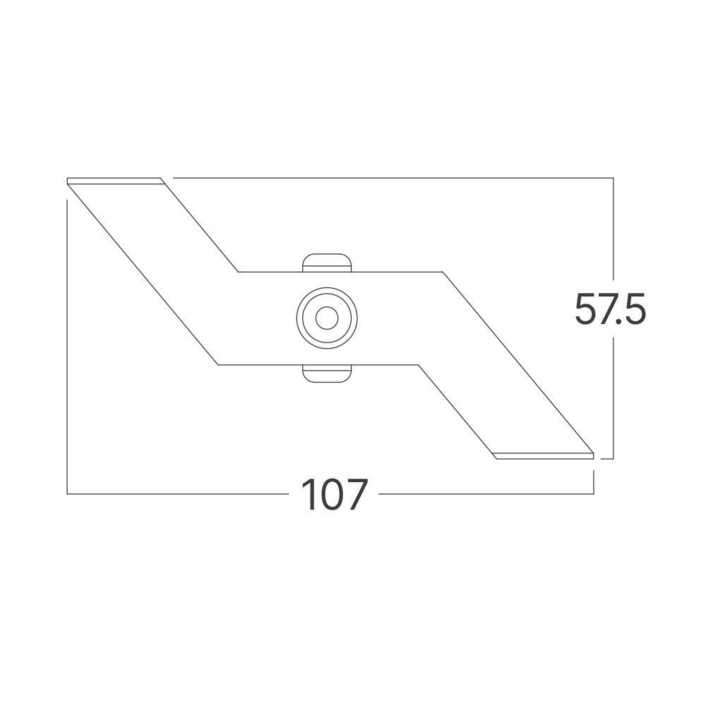 BRY-ALINE 55-BLC-LINEAR-SURFACE CLIPS - 6