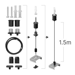 BRY-ALINE 55-BLC-LINEAR.PENDANT PART - 
