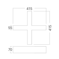 BRY-ALINE 55-CROSS-12W-335x335-3IN1-WHT-IP20-LINEAR LIGHT - 9