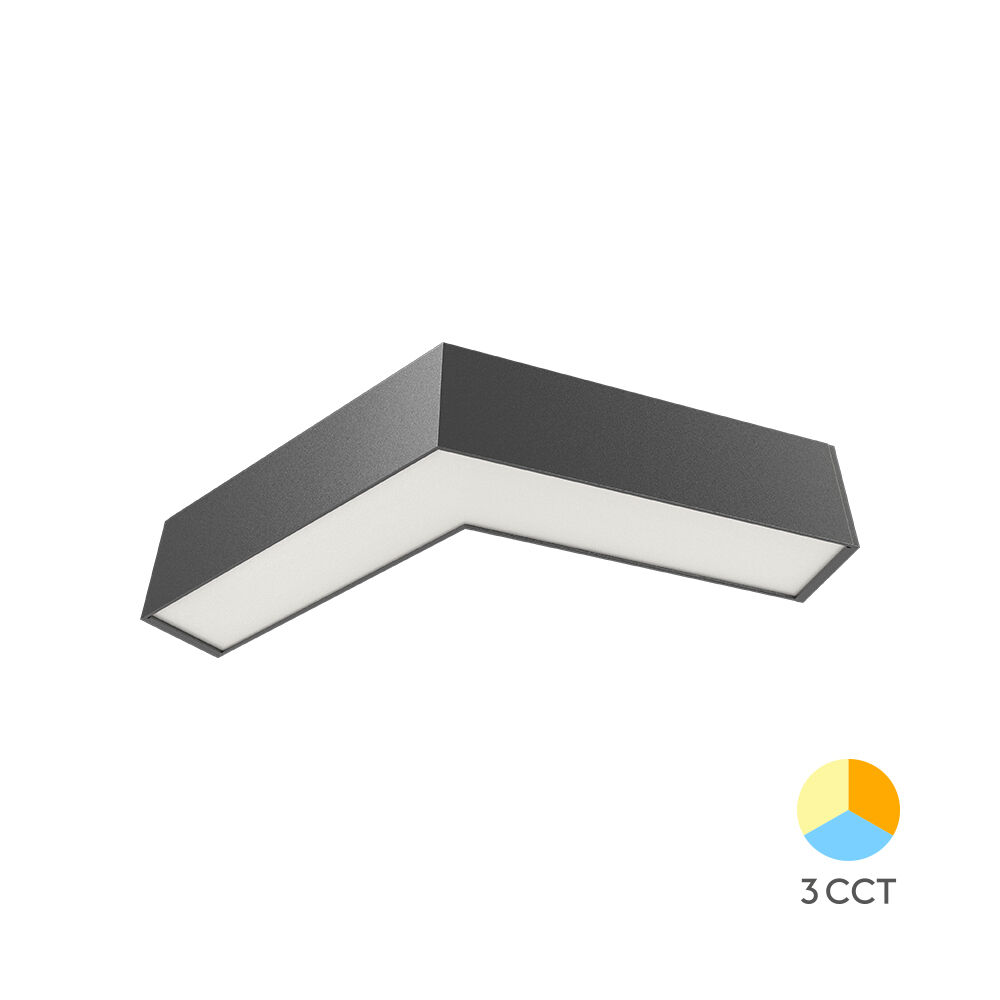 BRY-ALINE 55-L-13W-390x155-3IN1-BLC-IP20-LINEAR LIGHT - 1