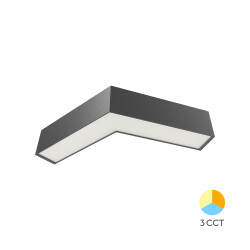 BRY-ALINE 55-L-13W-390x155-3IN1-BLC-IP20-LINEAR LIGHT - 