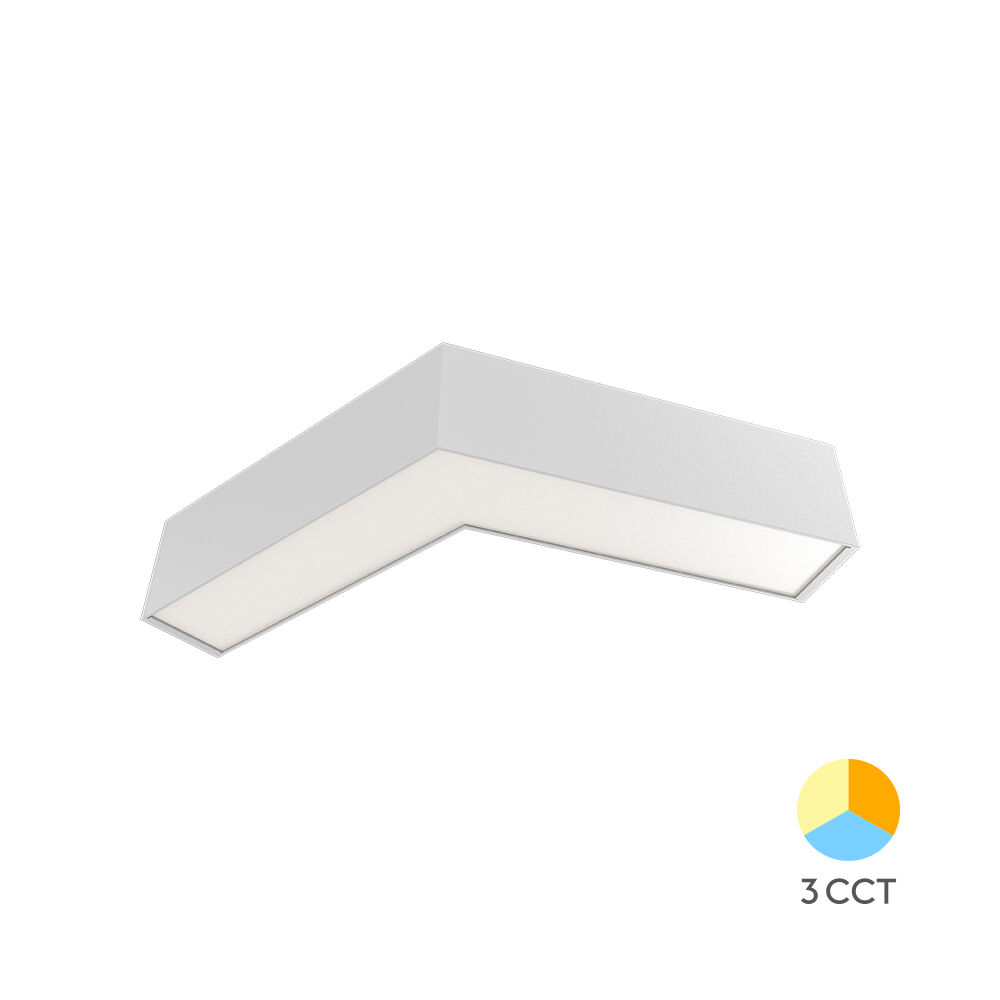 BRY-ALINE 55-L-13W-390x155-3IN1-WHT-IP20-LINEAR LIGHT - 1