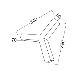 BRY-ALINE 55-Y-13W-390x340-3IN1-BLC-IP20-LINEAR LIGHT - 9