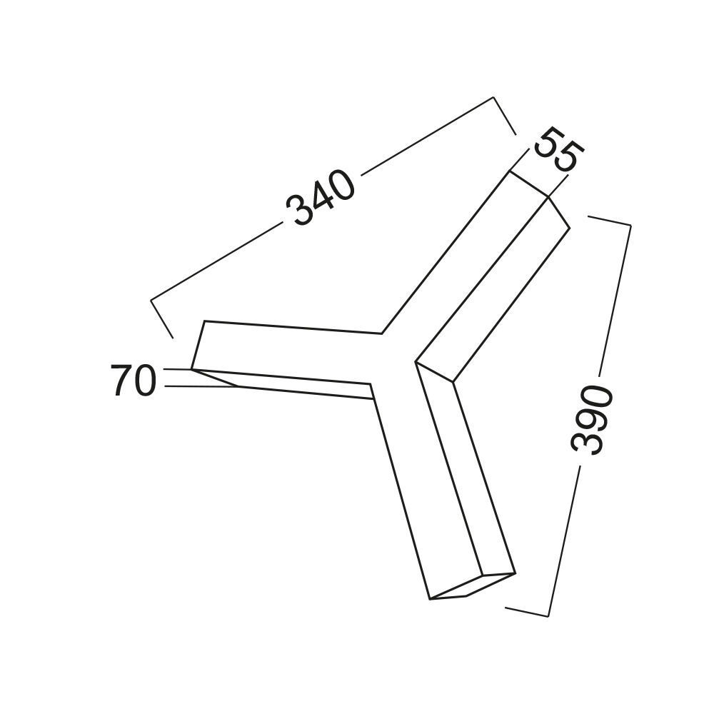 BRY-ALINE 55-Y-13W-390x340-3IN1-BLC-IP20-LINEAR LIGHT - 9