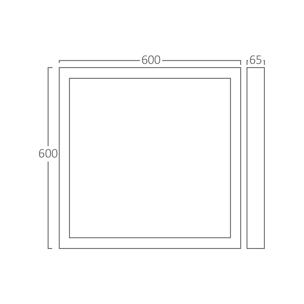 BRY-ALM-600x600-WHT-SURFACE FRAME - 3