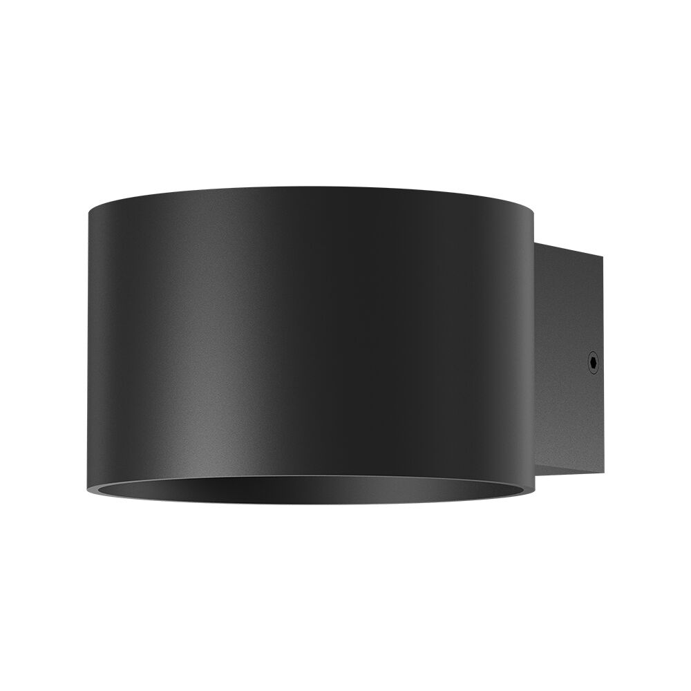 BRY-AVVA-WL01-8W-RND-BLC-3000K-WALL LIGHT - 1