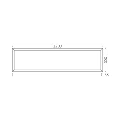 BRY-BACKLITE-SRC-50W-300x1200-WHT-3IN1-LED PANEL - 7