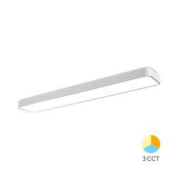 BRY-BLADE-LN-RCT-WHT-45W-3IN1-CEILING LIGHT - 1
