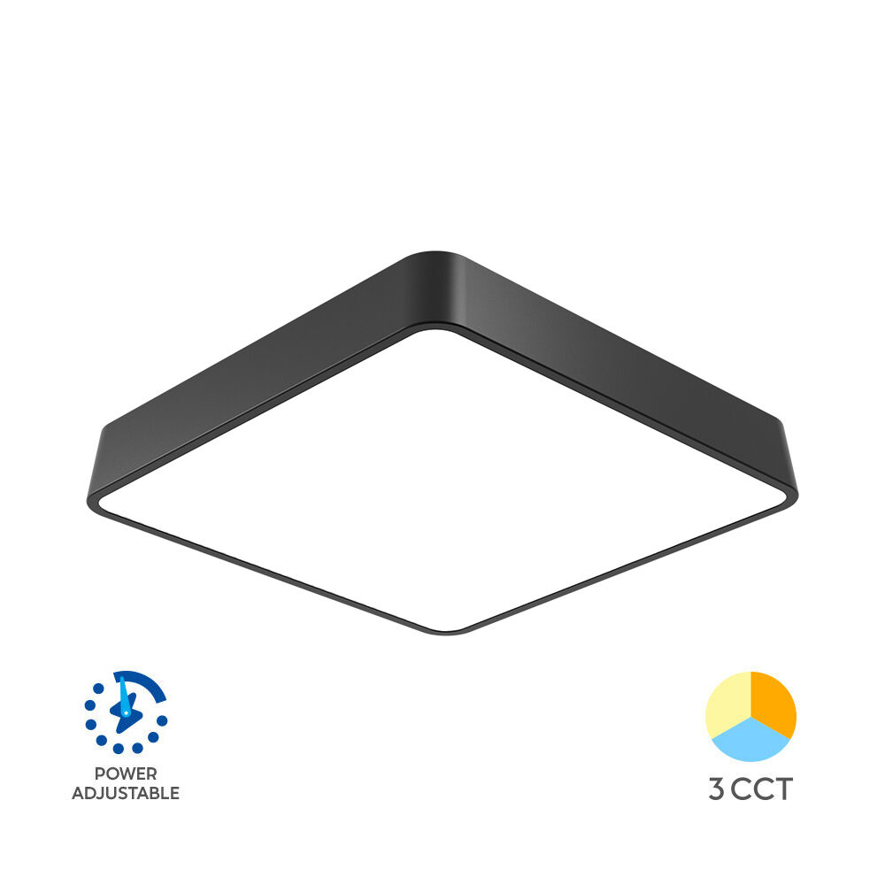 BRY-BLADE-SS-SQR-BLC-36W-3IN1-CEILING LIGHT - 1