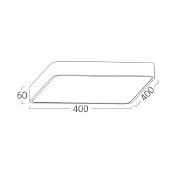 BRY-BLADE-SS-SQR-WHT-36W-3IN1-CEILING LIGHT - 3