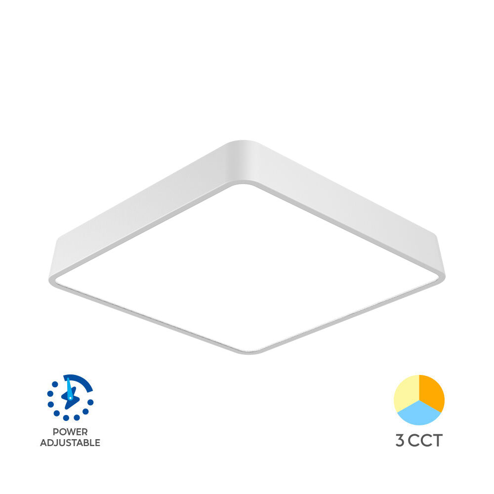 BRY-BLADE-SS-SQR-WHT-36W-3IN1-CEILING LIGHT - 1