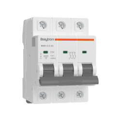 BRY-BMG1-3 C06-06A-3P C TYPE 4.5KA-MCB - 