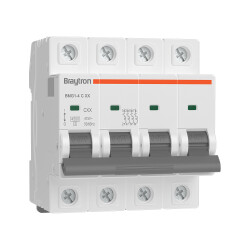 BRY-BMG1-4 C50-50A-4P C TYPE 4.5KA-MCB - 