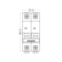 BRY-BMG2-2 C06-06A-2P C TYPE 6KA-MCB - 4