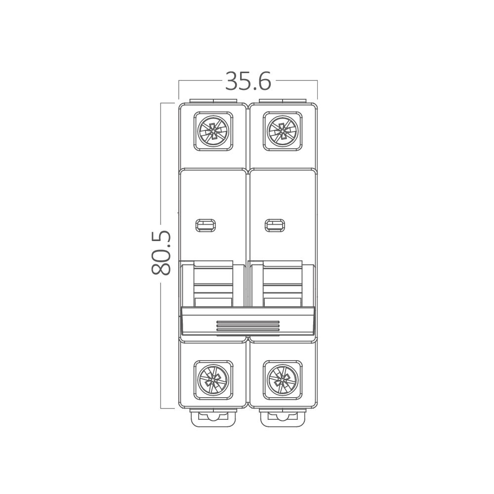 BRY-BMG2-2 C06-06A-2P C TYPE 6KA-MCB - 4