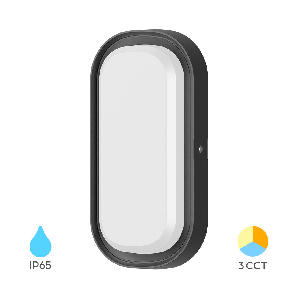 BRY-BULKHEAD-12W-ELP-BLC-3IN1-IP65-LED BULKHEAD - 1