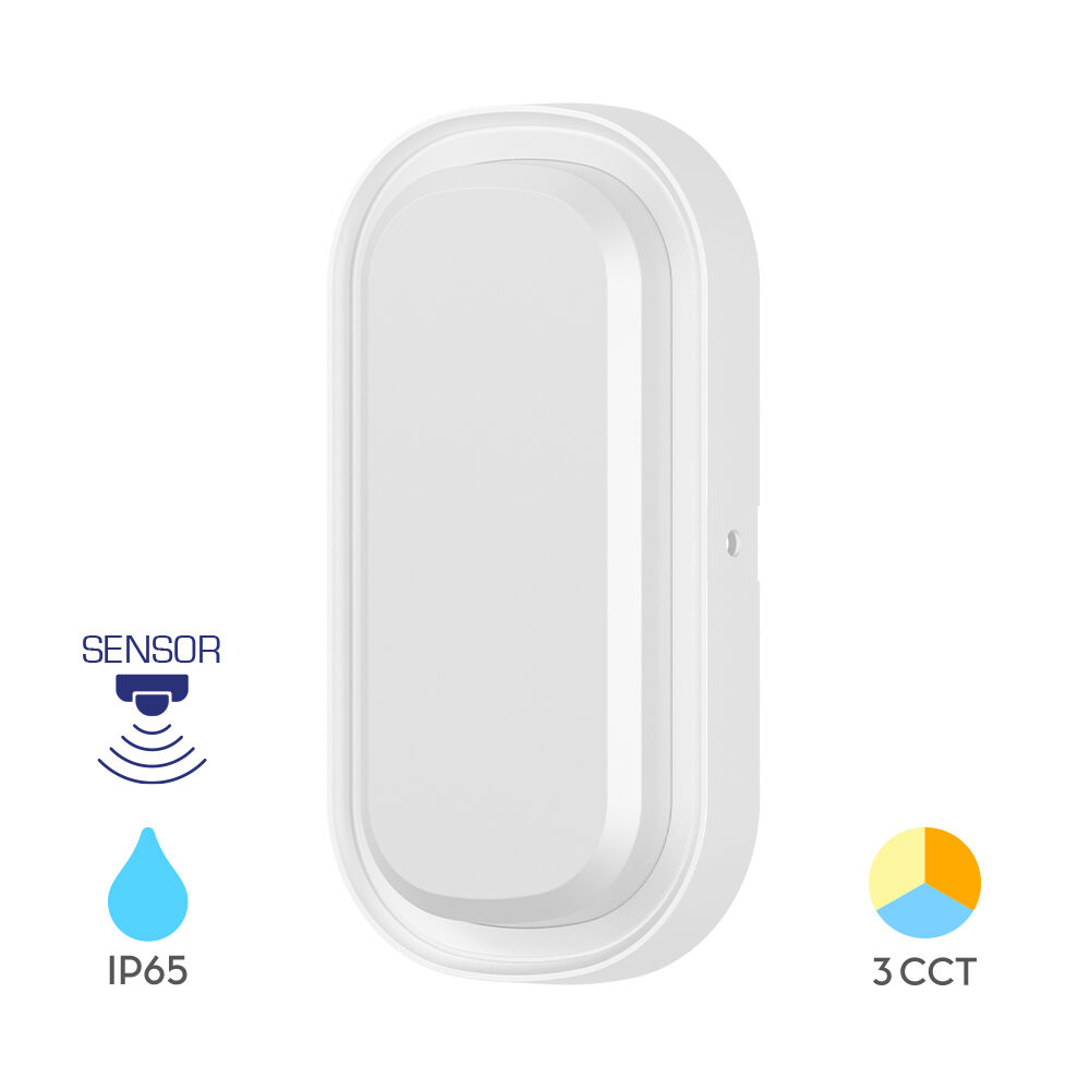 BRY-BULKHEAD-18W-ELP-WHT-SNS-3IN1-IP65-LED BULKHEAD - 1
