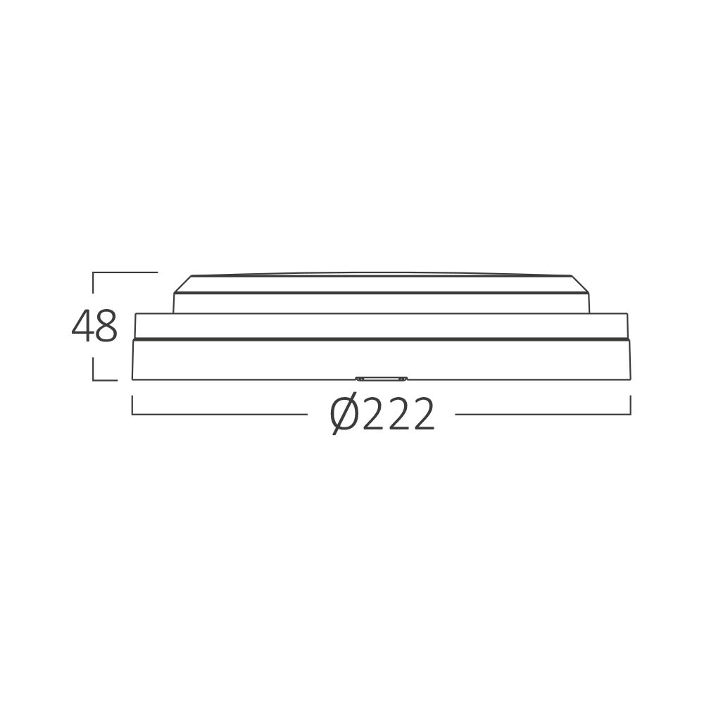 BRY-BULKHEAD-18W-RND-BLC-SNS-3IN1-IP65-LED BULKHEA - 6