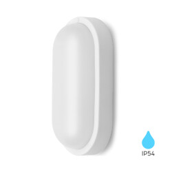 BRY-BULKHEAD-B-ELP-18W-WHT-IP54-3000K-LED BULKHEAD - 1