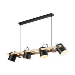 BRY-D001S-4H-4xE27-WDN-PENDANT LIGHT - 