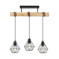 BRY-D002C-3H-3xE27-WDN-PENDANT LIGHT - 