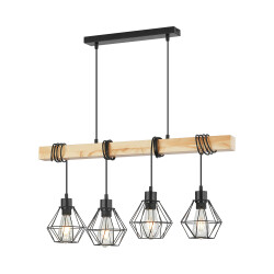 BRY-D002S-4H-4xE27-WDN-PENDANT LIGHT - 