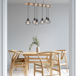 BRY-D002S-6H-6xE27-WDN-PENDANT LIGHT - (1)