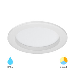BRY-DOWNLIGHT D12-14W-RND-WHT-3IN1-IP54-LED DOWNLIGHT - 1
