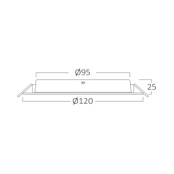 BRY-DW11-6W-PLS-3000K-DOWNLIGHT - 3