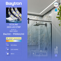 BRY-ECOLINE-120L2-2835-4000K-220V-IP65-LED STRIP - 3