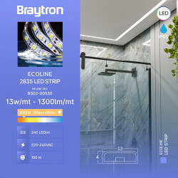 BRY-ECOLINE-240L2-2835-3000K-220V-IP65-LED STRIP - 3