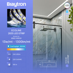 BRY-ECOLINE-240L-2835-6500K-220V-IP54-LED STRIP - 5