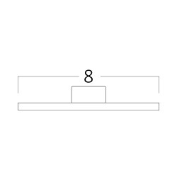 BRY-ECOLINE-8W-60L-2835-RED-12V-IP20-LED STRIP - 5